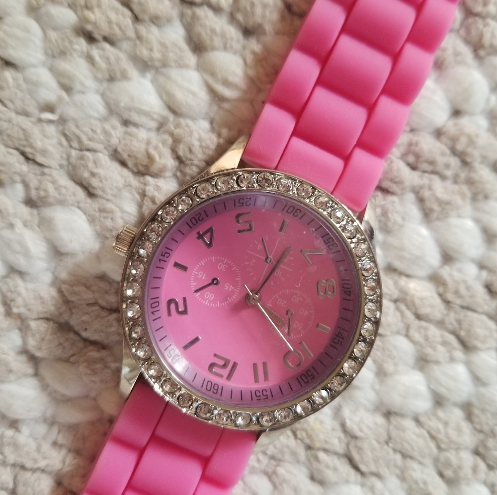 Pink watch